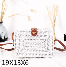 Load image into Gallery viewer, Straw Shoulder Bag
