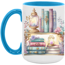 Load image into Gallery viewer, 15 oz Fantasy Books mug
