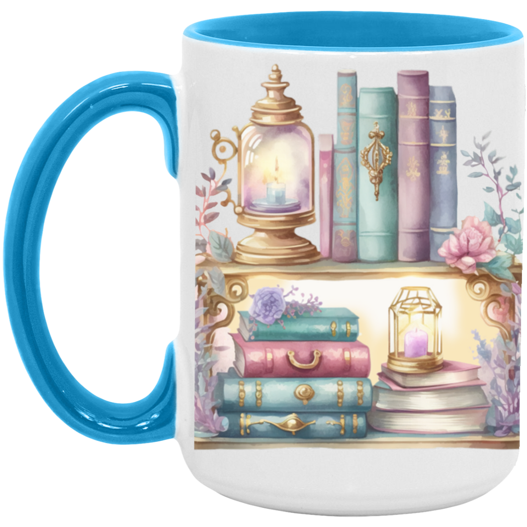 Fantasy Books mug 15 oz