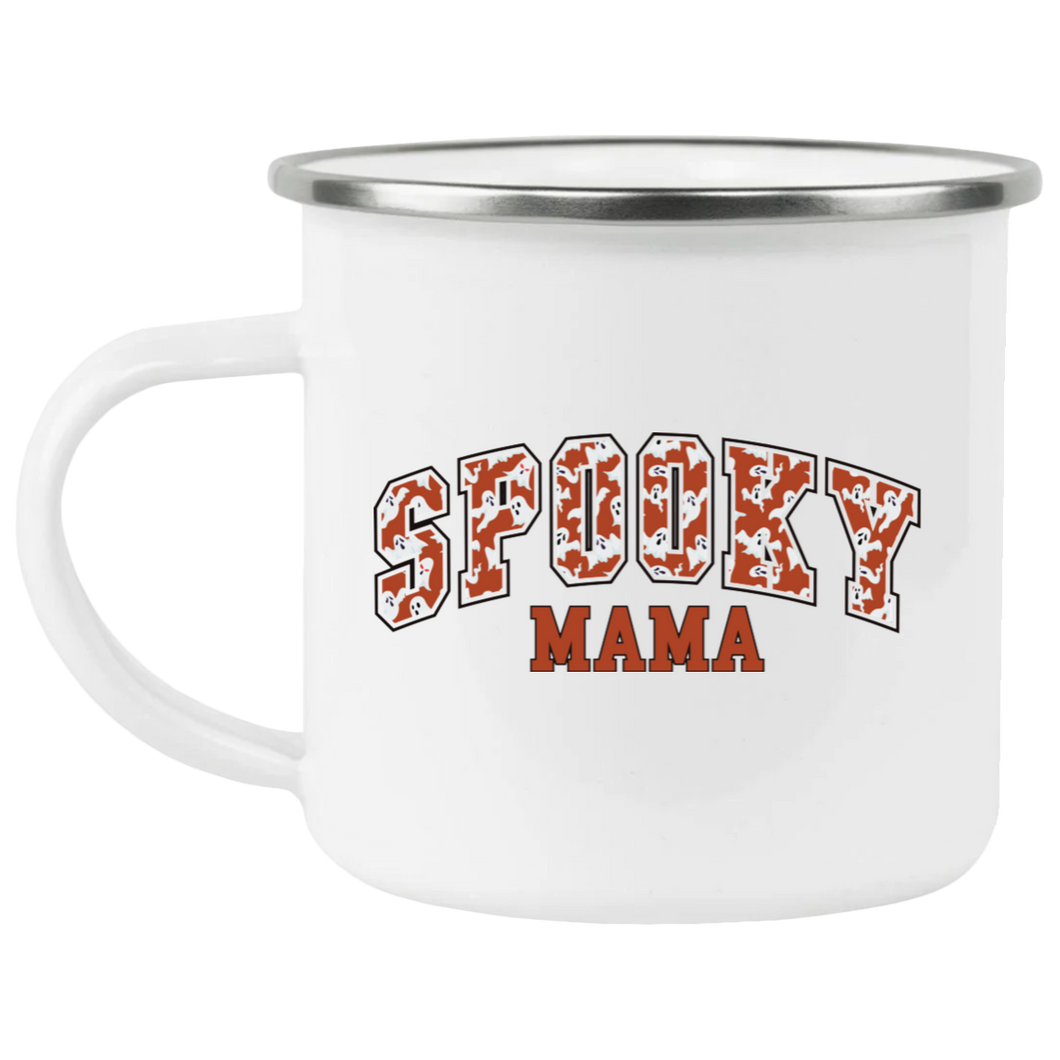 SpookyMama 21271 Enamel Camping Mug