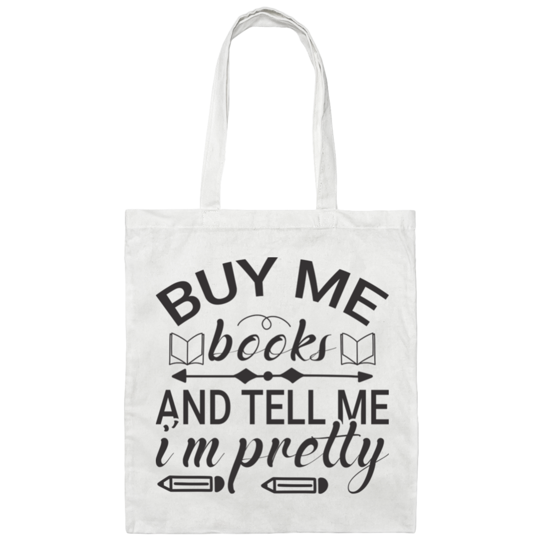 12 BE007 Canvas Tote Bag reading