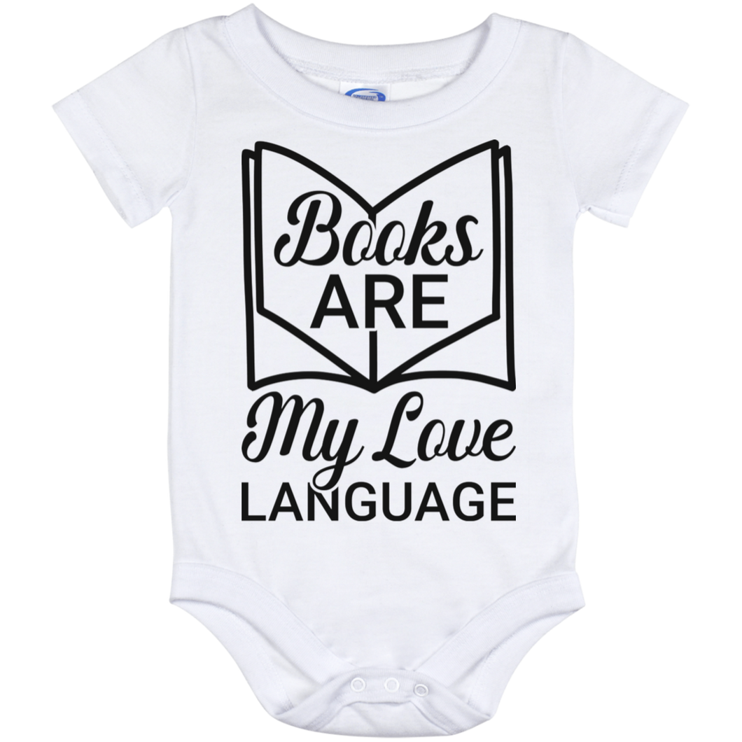 3 IO12M Baby Onesie 12 Month Books Love Language