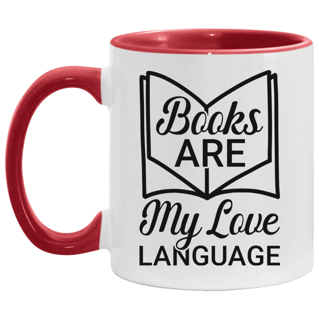 3 AM11OZ 11 oz. Accent Mug Books Love Language