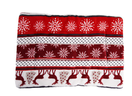 Winter Dog Bed Blanket