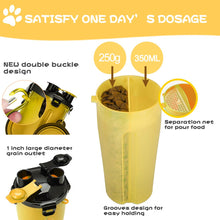 Load image into Gallery viewer, Travel Foldable feeder and Water Bottle Pets
