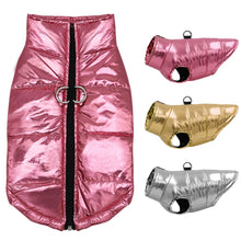 Load image into Gallery viewer, Small Dogs Shiny Waterproof Jacket Winter Warm
