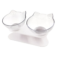 Load image into Gallery viewer, Pet Double Cat Bowl With Raised Stand Stylish

