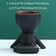 Load image into Gallery viewer, Nordic Creative Ceramics Little People Body Art Flower Pot
