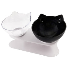 Load image into Gallery viewer, Pet Double Cat Bowl With Raised Stand Stylish
