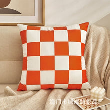 Load image into Gallery viewer, Nordic Plaid Pillow Cover

