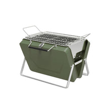 Load image into Gallery viewer, Portable Camping BBQ Folding Cooking Charcoal Stainless Steel Grill
