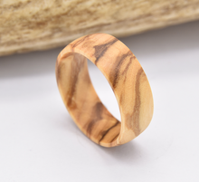 Load image into Gallery viewer, Natural Olive Wood Ring
