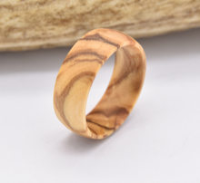 Load image into Gallery viewer, Natural Olive Wood Ring
