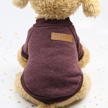 Load image into Gallery viewer, Warm Dog Clothes Classic Leather trim
