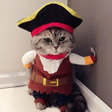 Load image into Gallery viewer, Pet Costumes Cowboy Rider Dog and Cat
